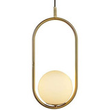 Luminária Pendente Estilo Minimalista Decoração Iluminação