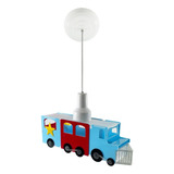 Luminária Pendente Trem Carro Infantil Teto