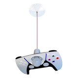 Luminária Pendente Video Game Controle Quarto Infantil Gamer Cor Azul-celeste 110v/220v