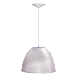 Luminária Prismática Galpão Pavilhão 12 Polegadas 30cm 3m