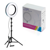 Luminária Ring Light Portátil 26cm C/