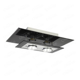 Luminaria Sala Quarto Cozinha Preto 40x25