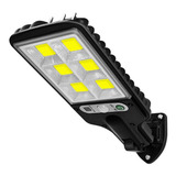 Luminária Solar 100w Refletor Led Com Sensor Fotocélula