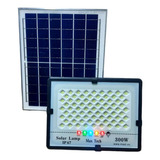 Luminária Solar Holoforte 300w Placa Solar Área Externa Casa