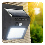 Luminaria Solar Led Luz Automática Sensor
