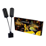 Luminária Soma X7 15w Led Na Cor Branca E Vermelho