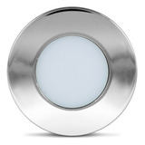 Luminária Spot Point Circular Cromada Luz Quente1,5w Ledline
