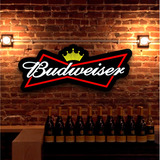 Luminoso Budweiser Luminaria Cerveja Bar Churrasco