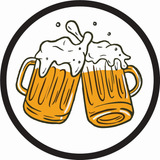 Luminoso Copo Caneca Chopp Placa Led Luminária Bar Luz