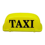 Luminoso De Taxi Amarelo12 Volts P/ Teto De Carro C/ Lâmpad