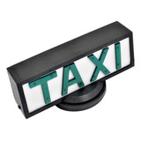 Luminoso Emblema Taxi Retrô Luminária Teto Carro Antigo