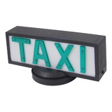 Luminoso Para Teto De Taxi Retangular Com Base De man