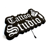Luminoso Tattoo Studio Tatuagem Led Placa Display Piercing