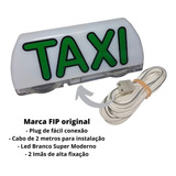 Luminoso Táxi Taxista Pequeno De Led Para Teto Entrega 