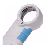 Lupa Aumento 12x Com 2 Led Joalheiro Relojoeiro Profissional