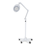 Lupa Led Estética Luminária 5x 120 Leds Com Tripé Articulado