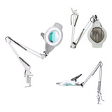 Lupa Luminária 10x Aumento Estética 120 Leds Profissional