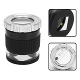 Lupa Óptica Cilíndrica Portátil Com Zoom 30x Para Joias Loup