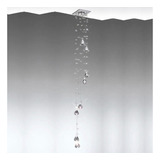 Lustre Cascata Em Cristais 1,20m Cromado Cristal Pião
