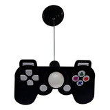 Lustre Pendente Controle Video Game Gamer Menino Jogo Kid Cor Preto 110v/220v
