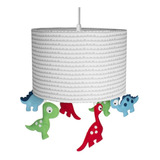 Lustre Pendente Luminária Dinossauro Moderno Infantil Bebê