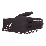 Luva Alpinestars Reef Preto Branco + Barata
