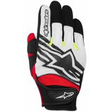 Luva Alpinestars Spartan Preta Bc Am Vermelha Masc.