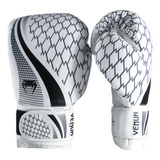 Luva Boxe Muay Thai Venum New Contender 2.0 Branco/preto