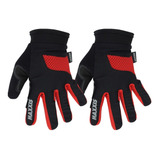 Luva Ciclismo Gel Cly Maxxis Dedo Longo Smart Touch Pr/ver