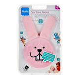 Luva Cuidado Oral Infantil Care Rabbit Rosa Mam ® 0 + Meses