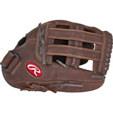 Luva De Beisebol Rawlings, Marrom, Lançador Direito, 13