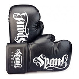 Luva De Boxe E Muay Thai Spank Infantil 6oz Preto