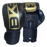 Luva De Boxe Treino Muay Thai Kickboxing Profissional Bks