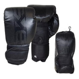 Luva De Boxe Treino Muay Thai Kickboxing Profissional Bks