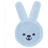 Luva De Cuidado Oral Infantil Mam Oral Care Rabbit 0+ Meses Cor Azul
