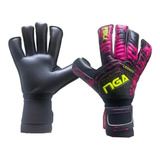 Luva De Goleiro Nga Legacy Black + Personalização Grátis