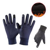 Luva De Mão Térmica Impermeável De Inverno Para Motociclismo