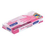 Luva Descartavel Vinilflex - Caixa Com 100 Un