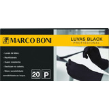 Luva Em Latex Marco Boni Black