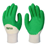Luva Emborrachada Latex Corrugada Gari Coleta Pegasus 10 Pr.