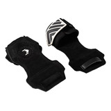 Luva Grip De Crossfit Academia Fittergear Couro Protetor Cor Preto