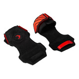 Luva Grip De Crossfit Academia Fittergear Couro Protetor Cor Vermelho