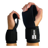 Luva Halter Par Straps Strep Tala Larga Musculação Cross