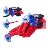 Luva Homem Aranha Lança Teia Spider Brinquedo Infantil