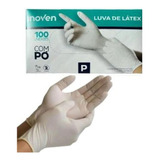 Luva Látex Procedimentos Com Pó Inoven Tamanho P M G 100 Und