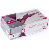 Luva Látex Rosa Pink C/ Pó Kit 10 Caixas 1000un Unigloves Com Pó Sim Tamanho M