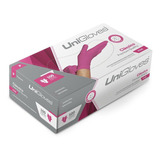 Luva Latex Rosa Pink Premium Unigloves (tam Ep) C/ Po Cx/100