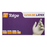 Luva Latex Uso Geral C/pó (100unid) - Talge