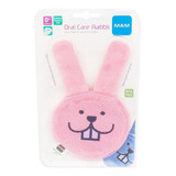 Luva Limpeza Boca Gengiva Mam Baby Oral Care Rabbit Rosa 0+m