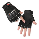 Luva Meio Dedo Para Ciclista Bike Bicicleta Moto C/ Proteção